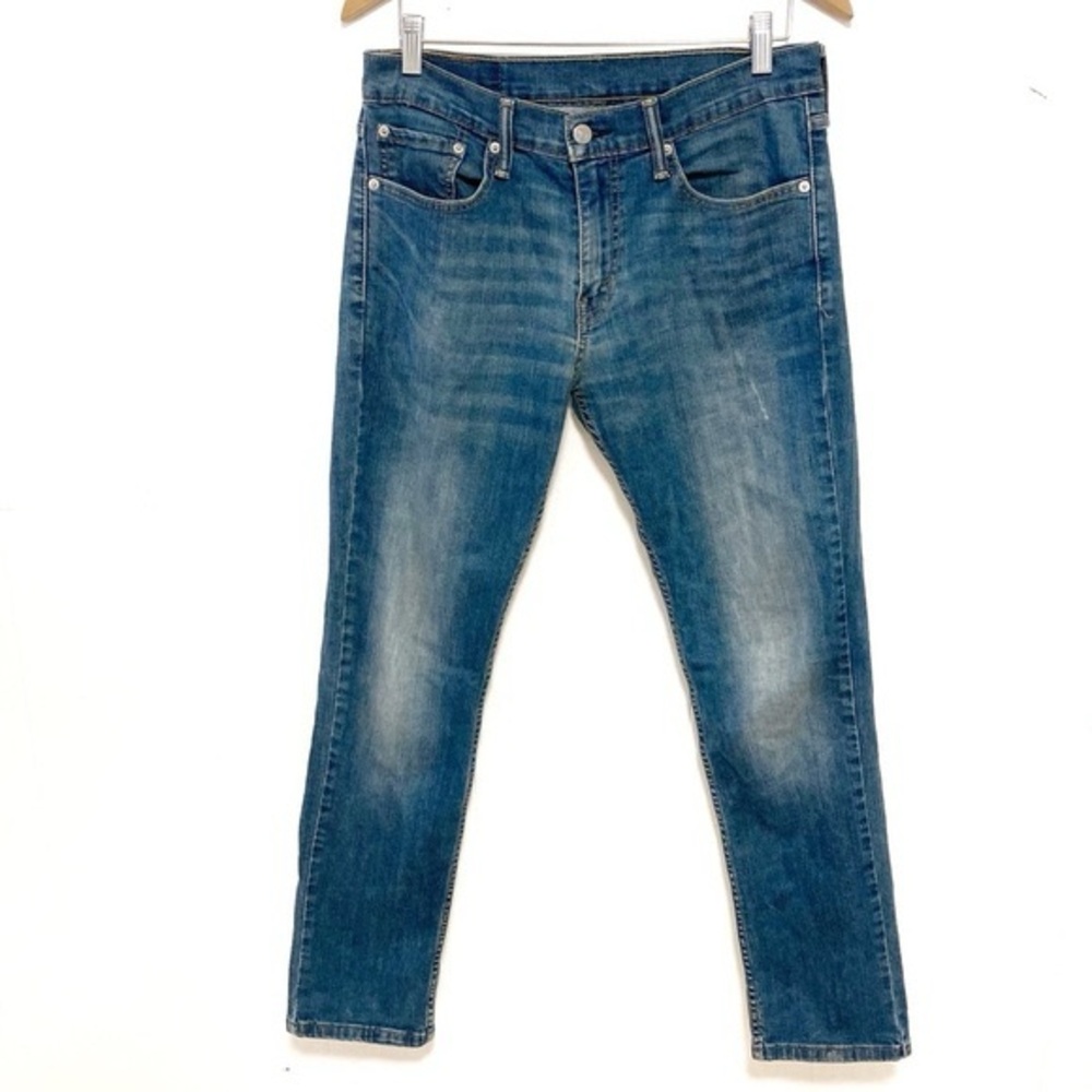 Levis Mens 511 Slim Fit Straight Blue Jean